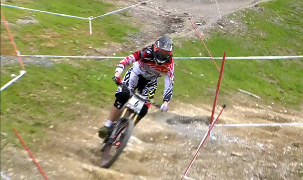 Josh Byyceland win his first World Cup round in Leogang!