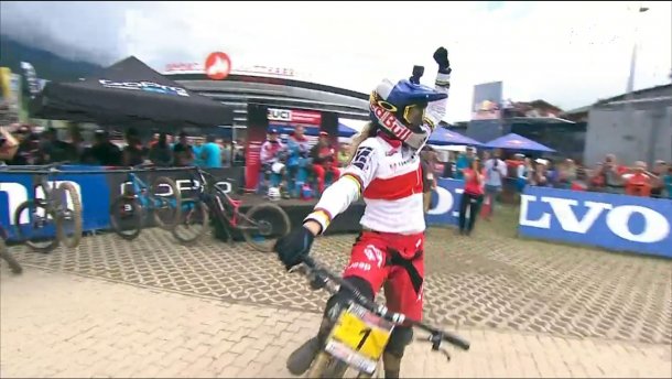 Rachel Atherton unbeatable this season